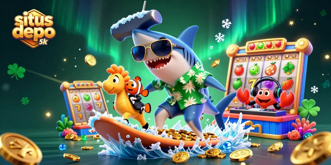 Splash into action with situs depo 5k, where players win big at colorful slot machines with exciting jackpot opportunities.