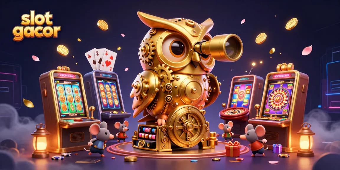 Menangkan slot gacor dengan ilustrasi unik dari karakter 3D di kasino.