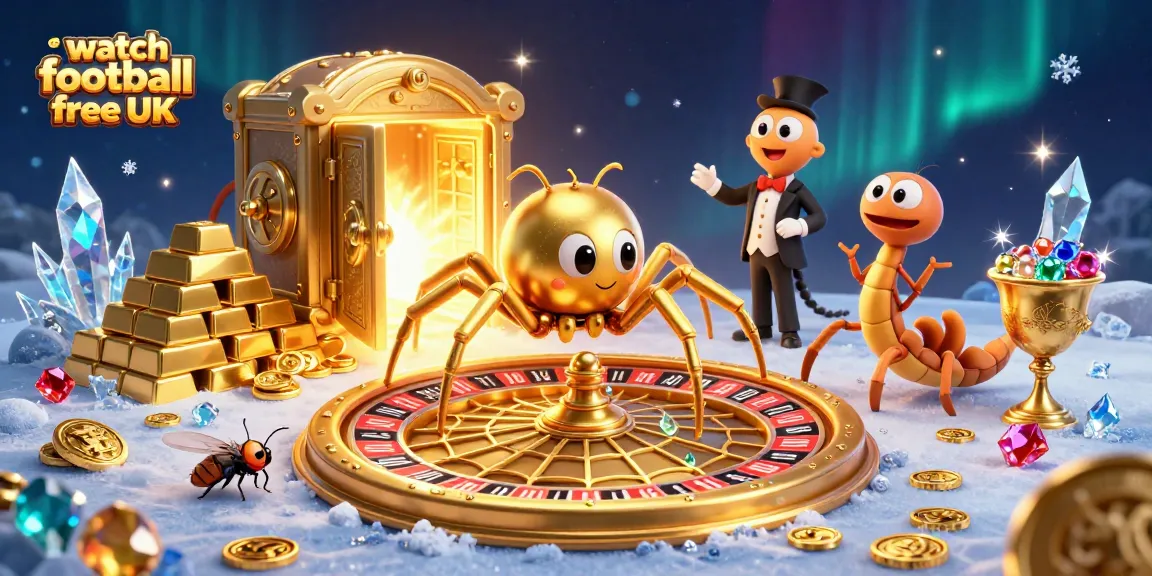 Engage in exciting gameplay as you watch football online free UK with dynamic casino-themed characters.