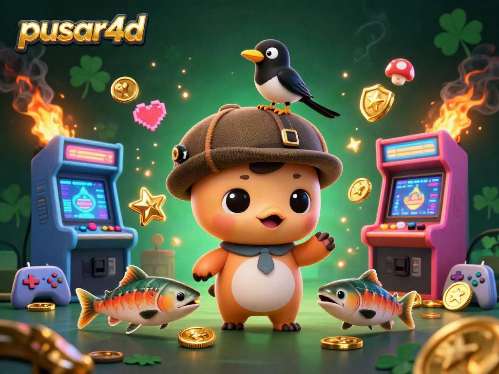 Permainan lotere pusar4d dengan jackpot besar dan simbol peruntukan keberuntungan