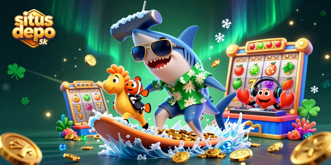 Splash into action with situs depo 5k, where players win big at colorful slot machines with exciting jackpot opportunities.
