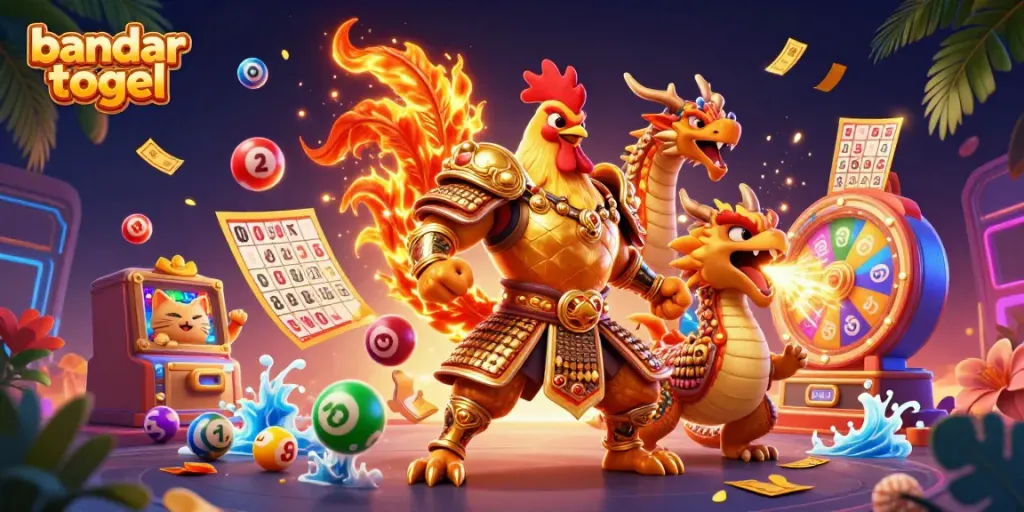 Menangkan bandar togel dengan ilustrasi kartun 3D yang menarik dan penuh warna.