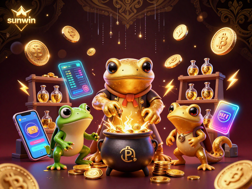 Engage in thrilling gameplay adventures on sunwin's dynamic platform featuring golden coins and vibrant game elements.