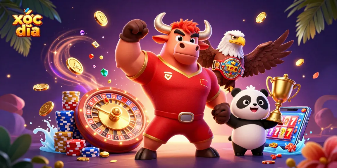 Experience thrilling xóc đĩa gameplay with dynamic characters and exciting casino elements.