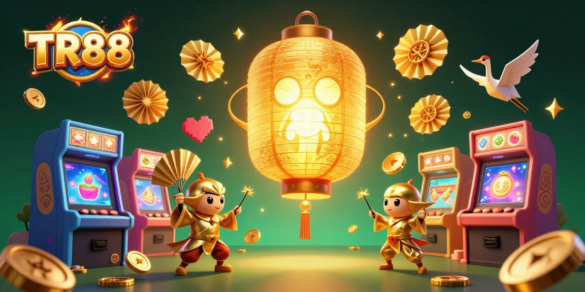 Experience exciting gameplay at TR88 with vibrant animations and golden casino elements.