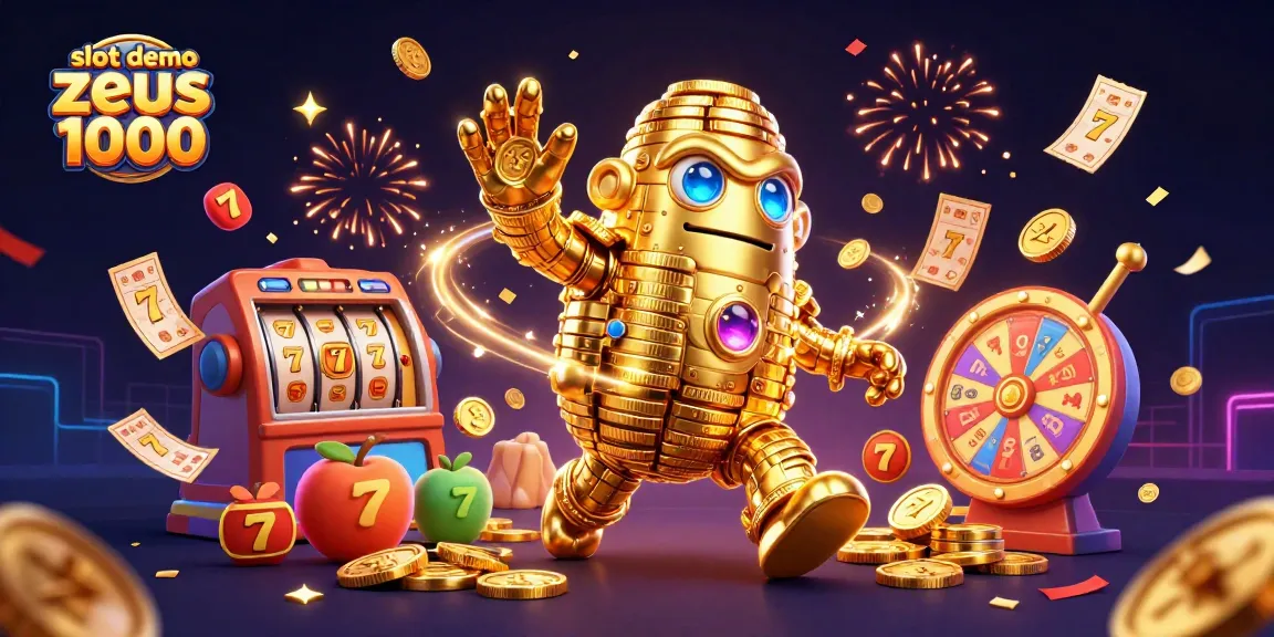Spin the reels with slot demo zeus 1000, where vibrant symbols and thrilling jackpots meet in a dynamic casino scene.