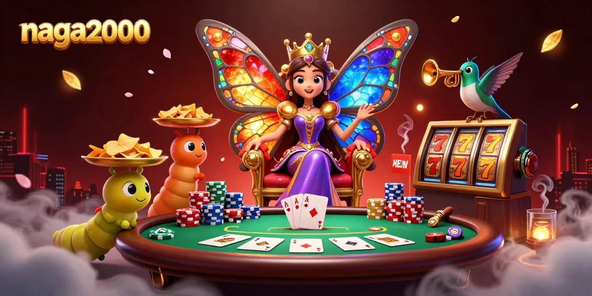 Navigasi bermain di naga2000 dengan slot penuh warna dan kartu poker yang menampilkan RTP tinggi.