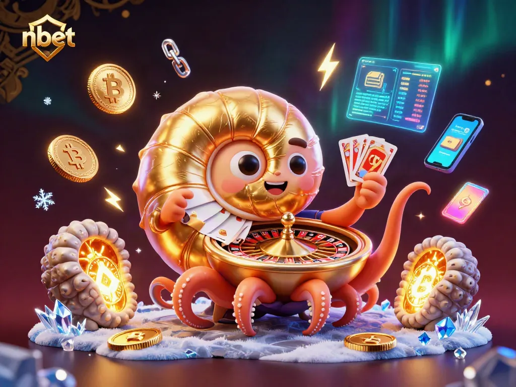 Engage in exhilarating gaming experiences with nbet's vibrant casino world featuring crypto elements.
