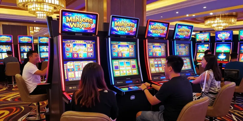 Pengalaman bermain mesin Mahjong di kasino dengan mesin mesinmpo terbaru.