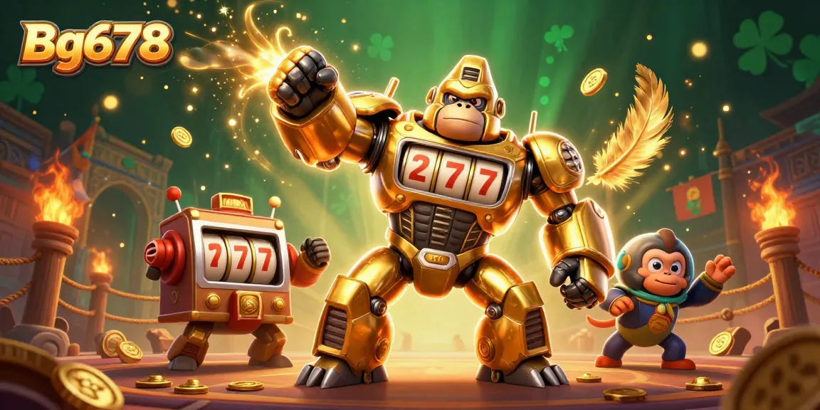 Engage with Bg678's innovative gaming experience featuring dynamic 3D characters and elements.