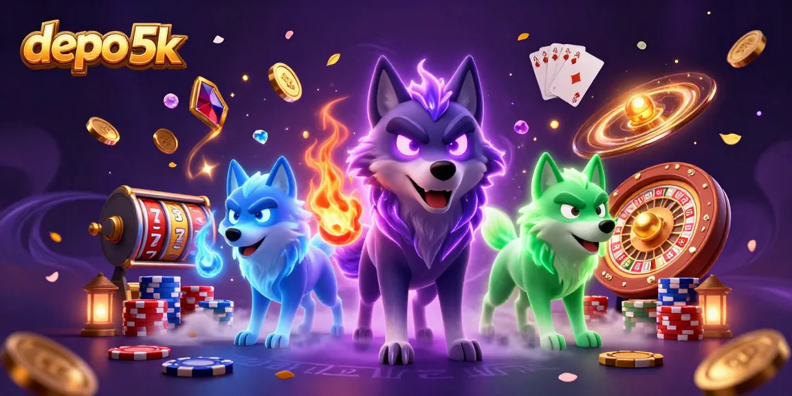 Experience thrilling wins with depo 5k slots, featuring immersive casino elements and rich graphics.