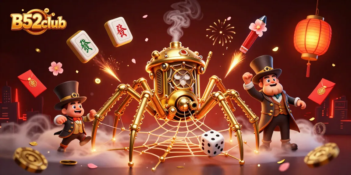 Experience exciting gameplay at B52club with vibrant characters and dynamic casino elements.