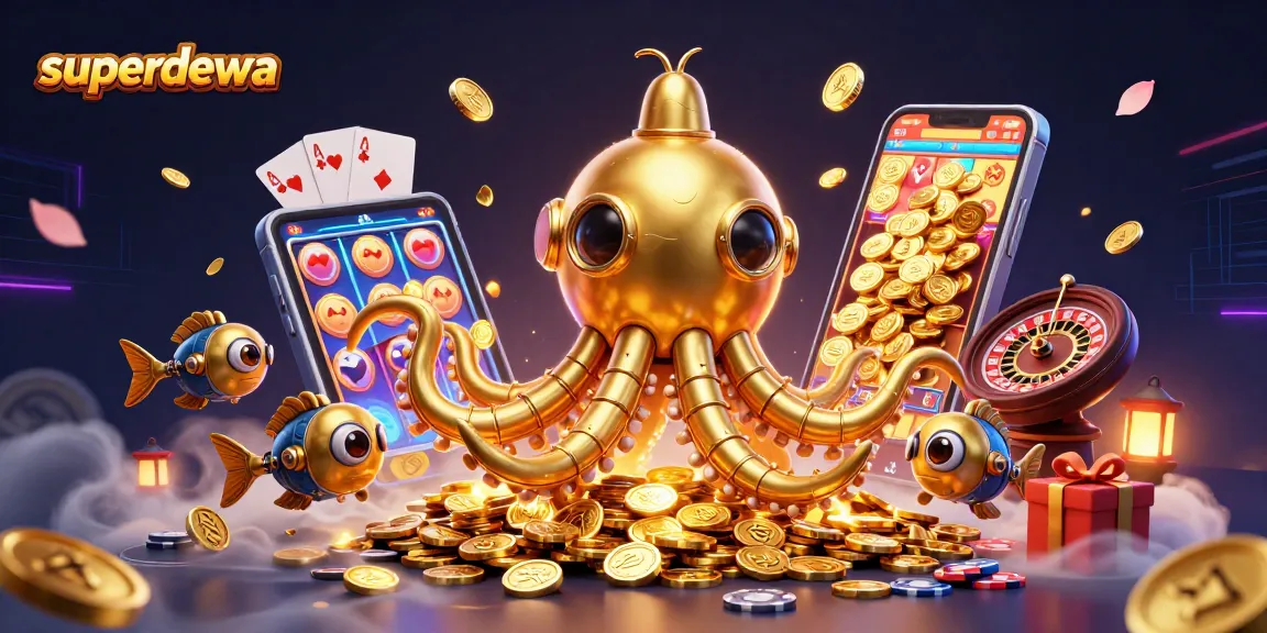Bermain di superdewa dengan kraken emas dan permainan slot yang memukau