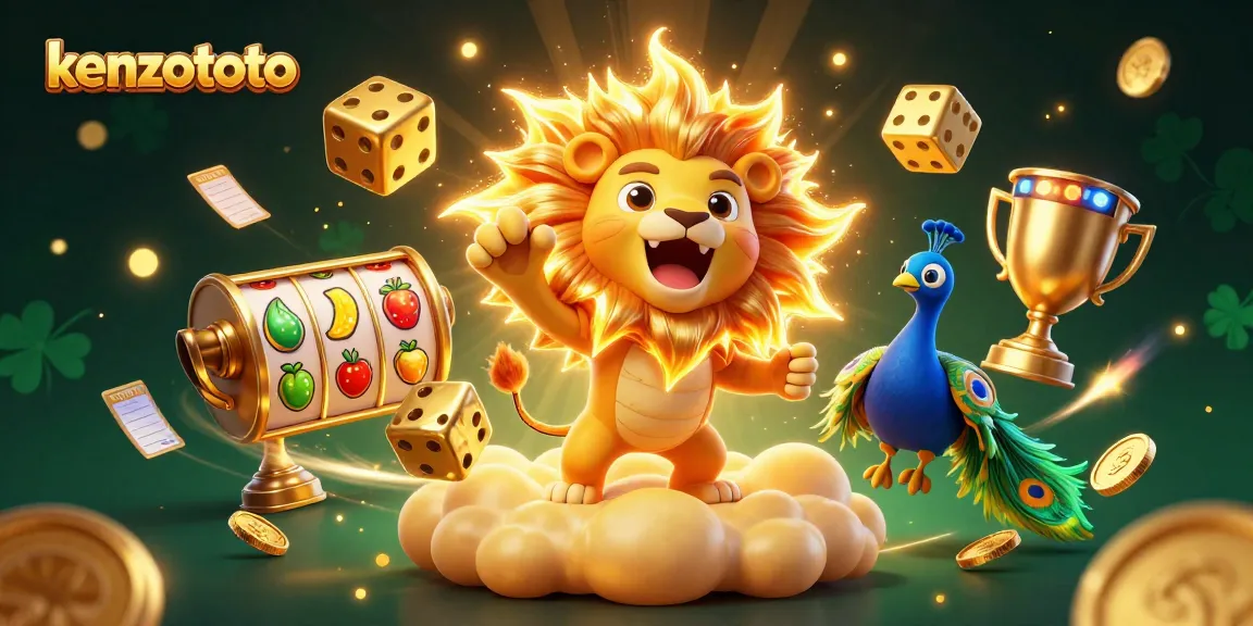 Experience the thrill of winning with kenzototo's vibrant slot games and golden rewards.
