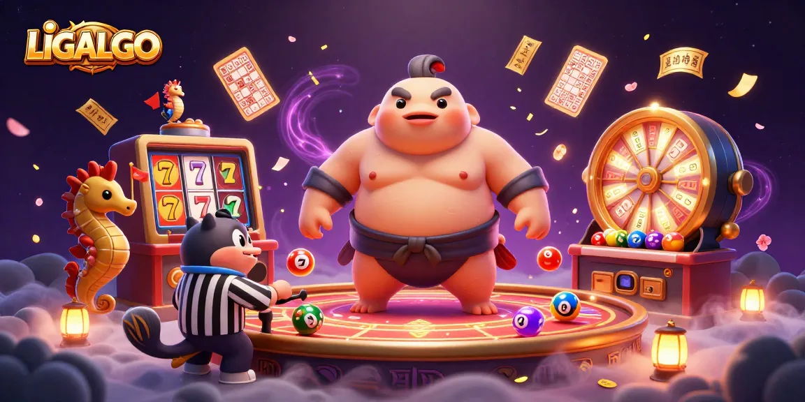 LIGALGO invites players to win in an underwater casino battle featuring lively characters and thrilling slot games.