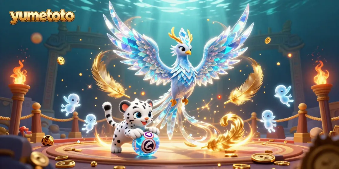 Experience thrilling predictions and strategies with Yumetoto's vibrant lottery scene, showcasing unique game elements.