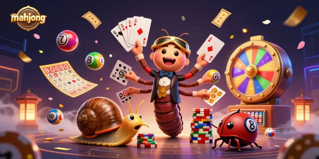 Menangkan mahjong dengan dealer unik dan suasana pesta yang penuh efek lotere di kasino online.