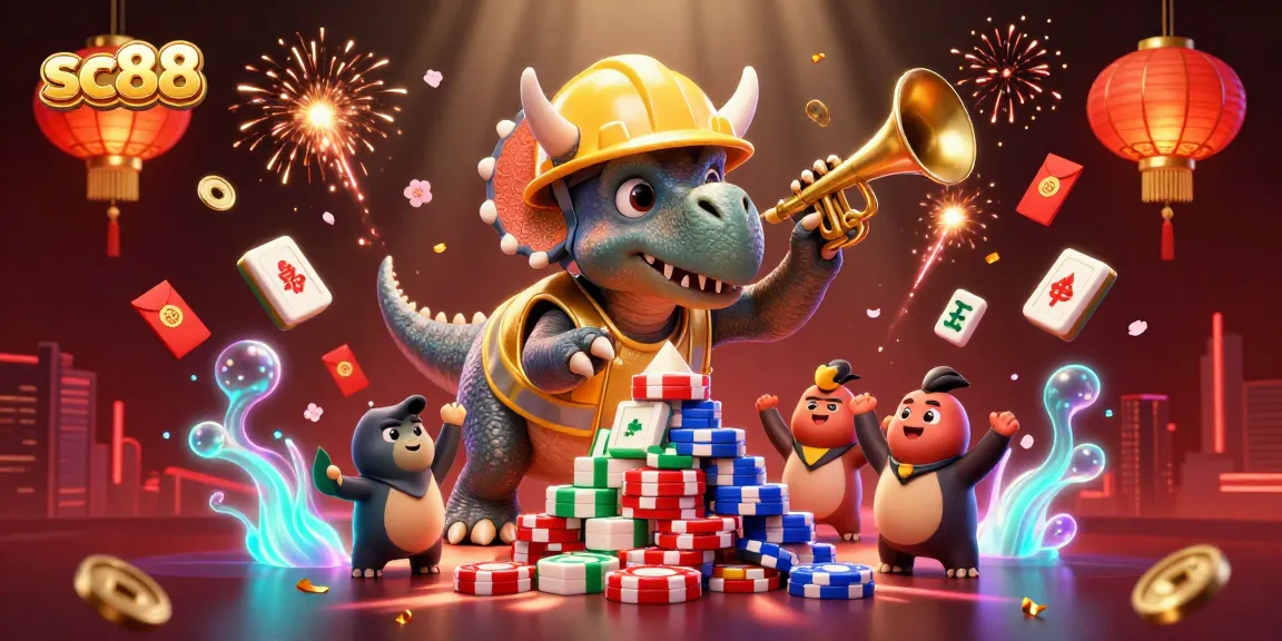 Engage with SC88's vibrant gaming world through a dynamic celebration of chips and luck.