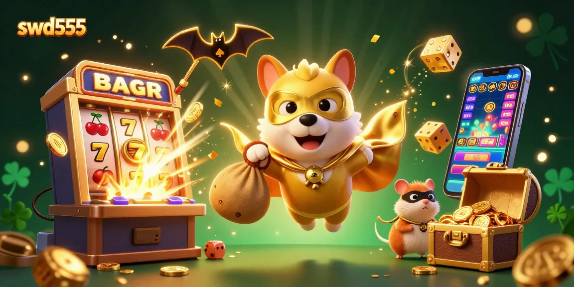 Menangkan saat bermain slot di swd555 dengan karakter lucu dan banyak simbol jackpot.