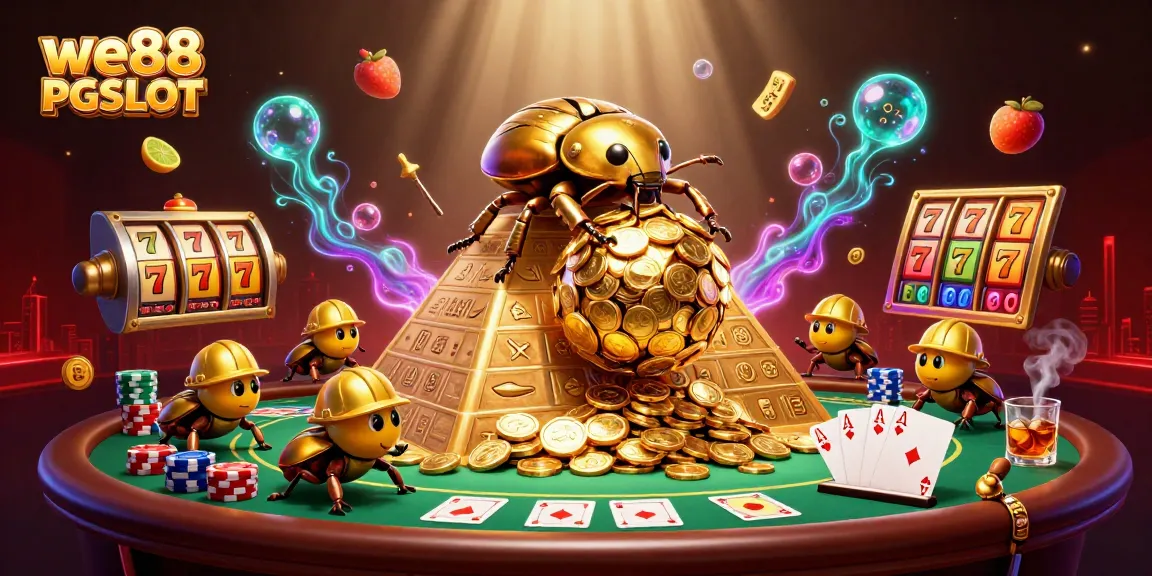 เล่นเกมคาสิโนที่น่าตื่นเต้นกับ we88 PGSLOT บนพีระมิดทองคำที่หรูหรา