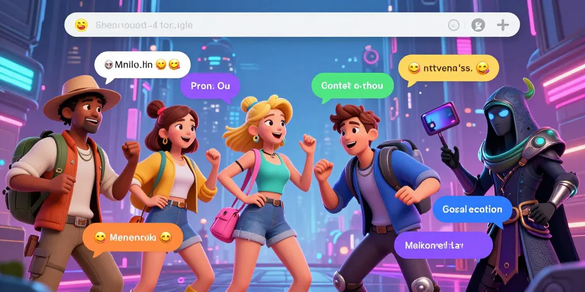 Interactive ai chat nsfw scene with animated characters showing dynamic conversations in a vibrant digital cityscape.