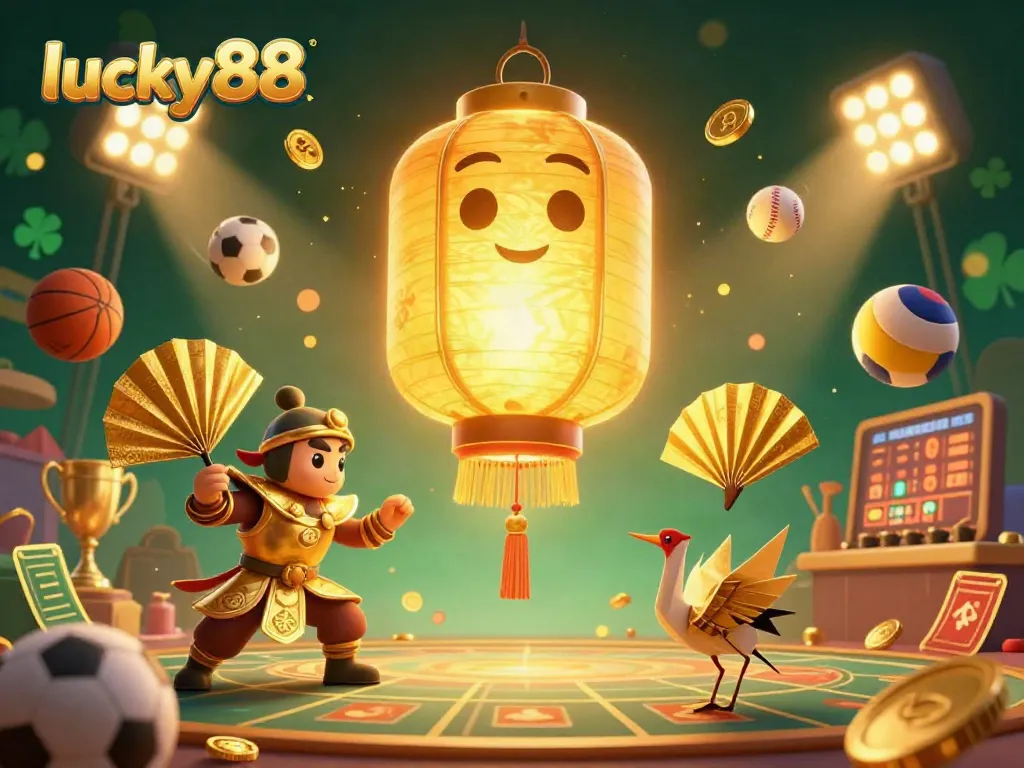 Experience lucky88 excitement with dynamic characters and vibrant casino elements in action.