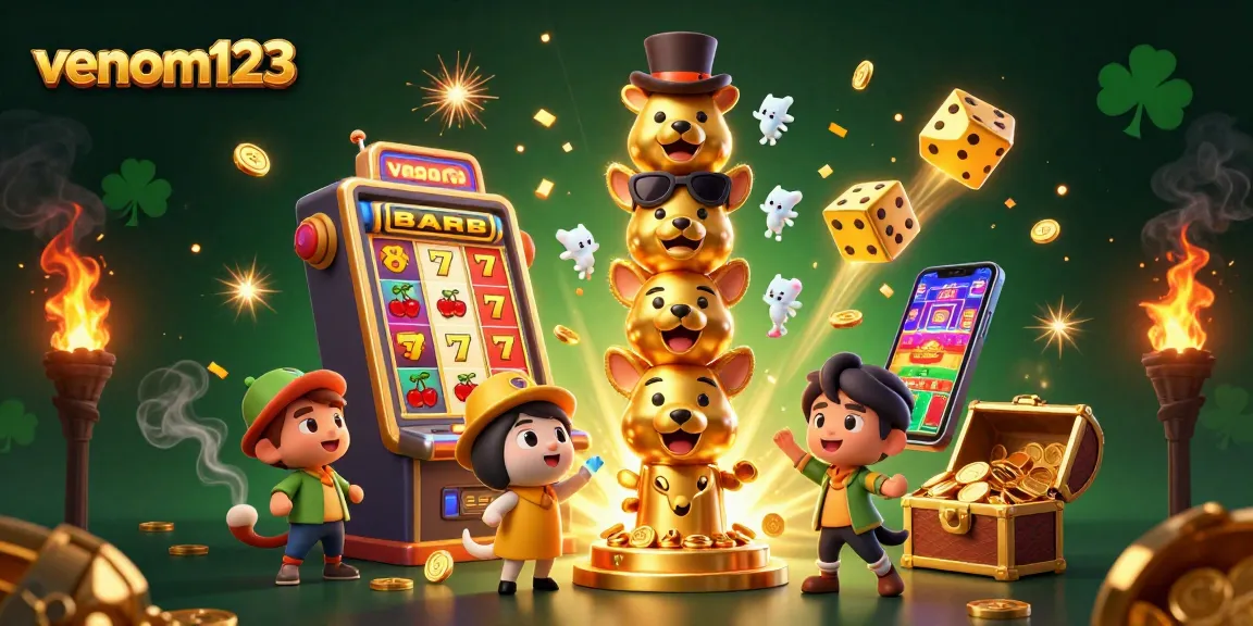 Memainkan slot online di venom123 dengan pengalaman berkelas, jackpot melimpah dan suasana meriah.