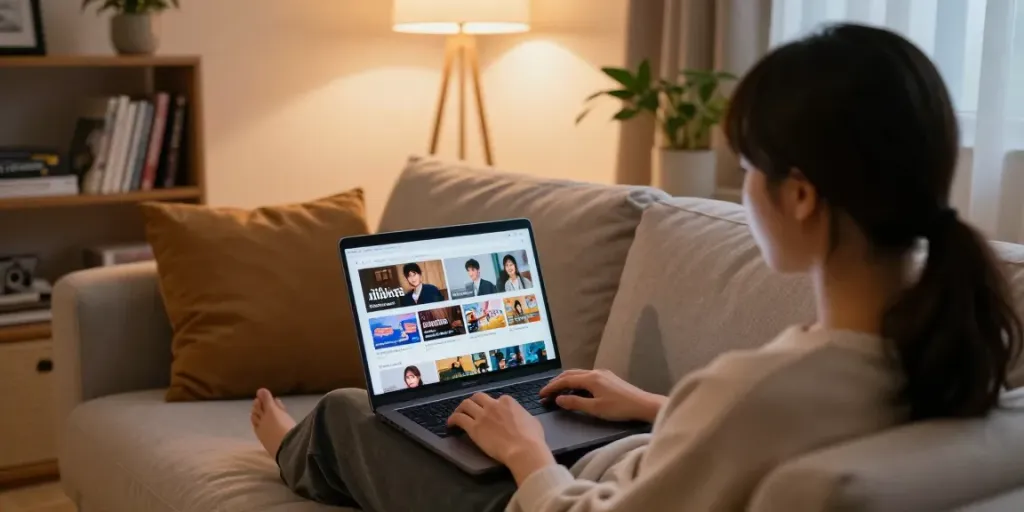 ดูหนังเอวีซับไทย.live ในโซฟาเบาะนุ่มในห้องนั่งเล่นอบอุ่น