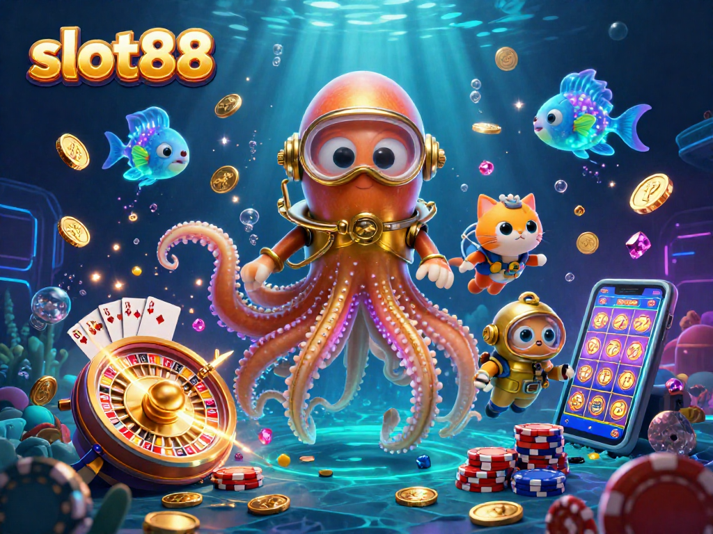 Menangkan jackpot besar di Slot88 dengan permainan slot yang menarik dan penuh warna.