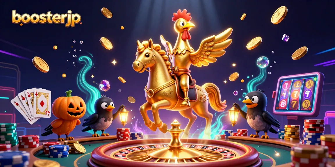Play thrilling casino games with boosterjp while winning gold coins and jackpots!