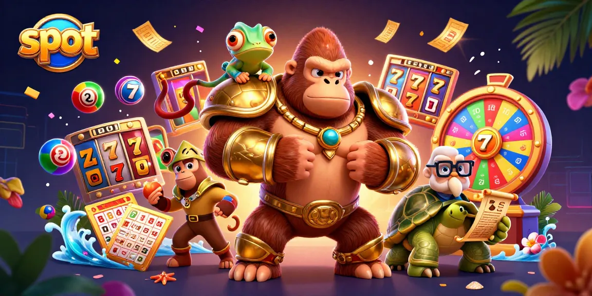 Slot gacor dengan karakter lucu dan elemen judi menarik.