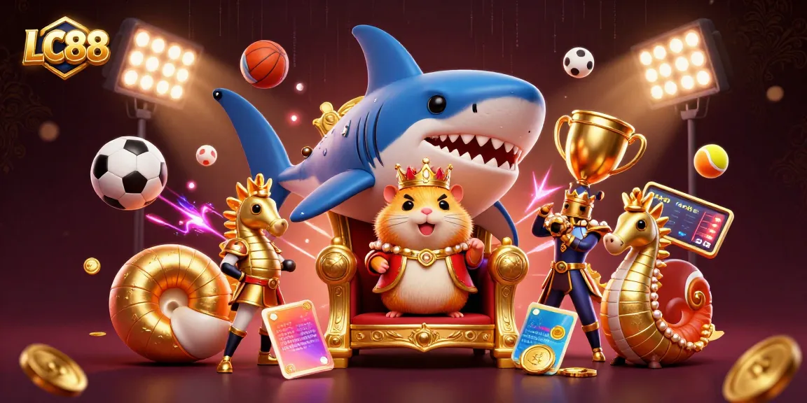 Engage with thrilling games at LC88, featuring unique characters and dynamic betting action.