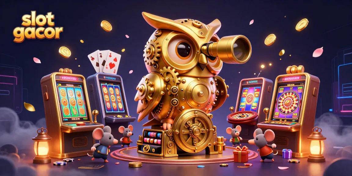 Menangkan slot gacor dengan ilustrasi unik dari karakter 3D di kasino.