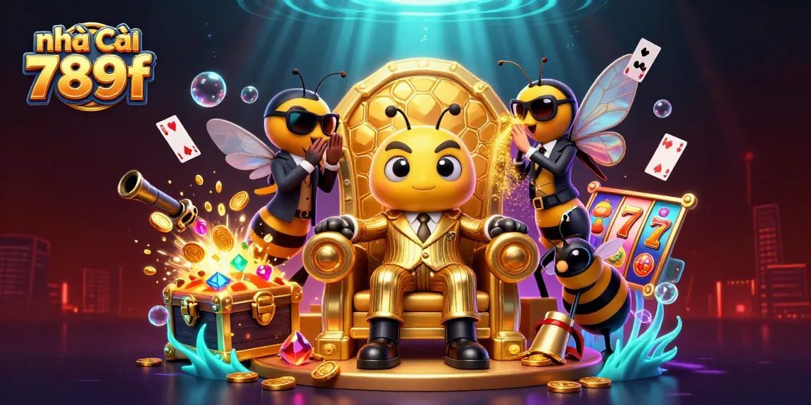 Play exciting games at nhà cái 789f with dynamic characters, rich casino elements, and underwater treasures.