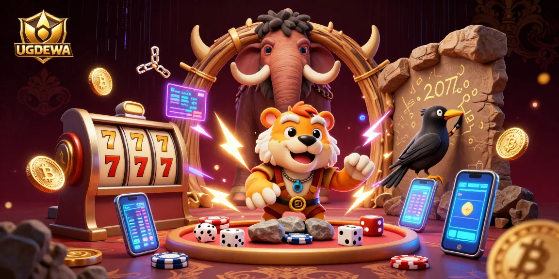 Spin slot reels and roll the dice at UGDEWA’s dynamic prehistoric casino experience.