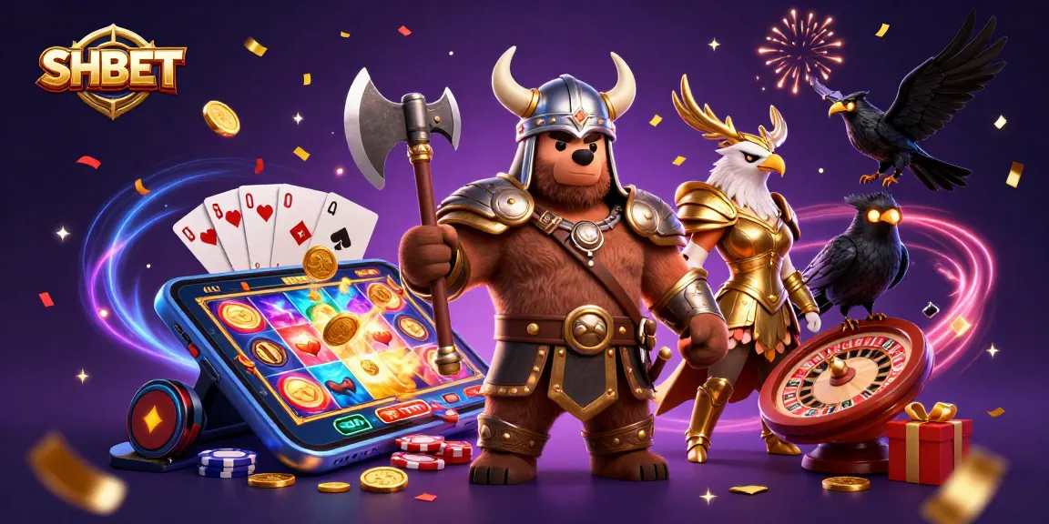 Experience thrilling wins at SHBET with vibrant slot games and engaging 3D characters.