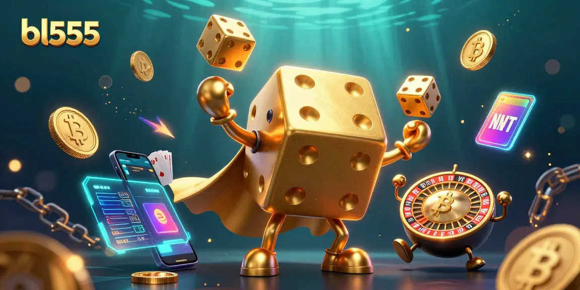 Engage with thrilling bl555 gaming experience, featuring vibrant characters and coins.