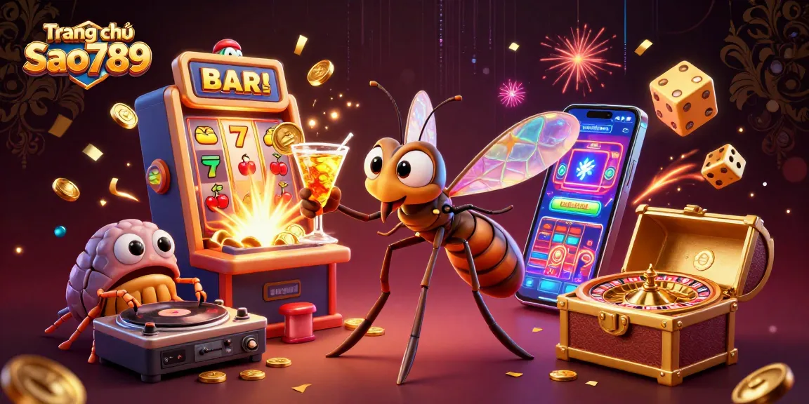 Experience vibrant jackpot excitement at the Trang chủ Sao789 casino scene with colorful slot surprises.