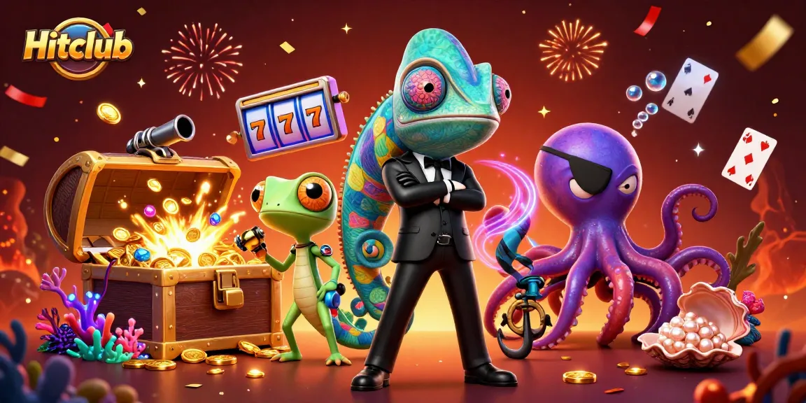 Experience the thrills at Hitclub with exciting slot games, colorful gems, and dynamic casino action.