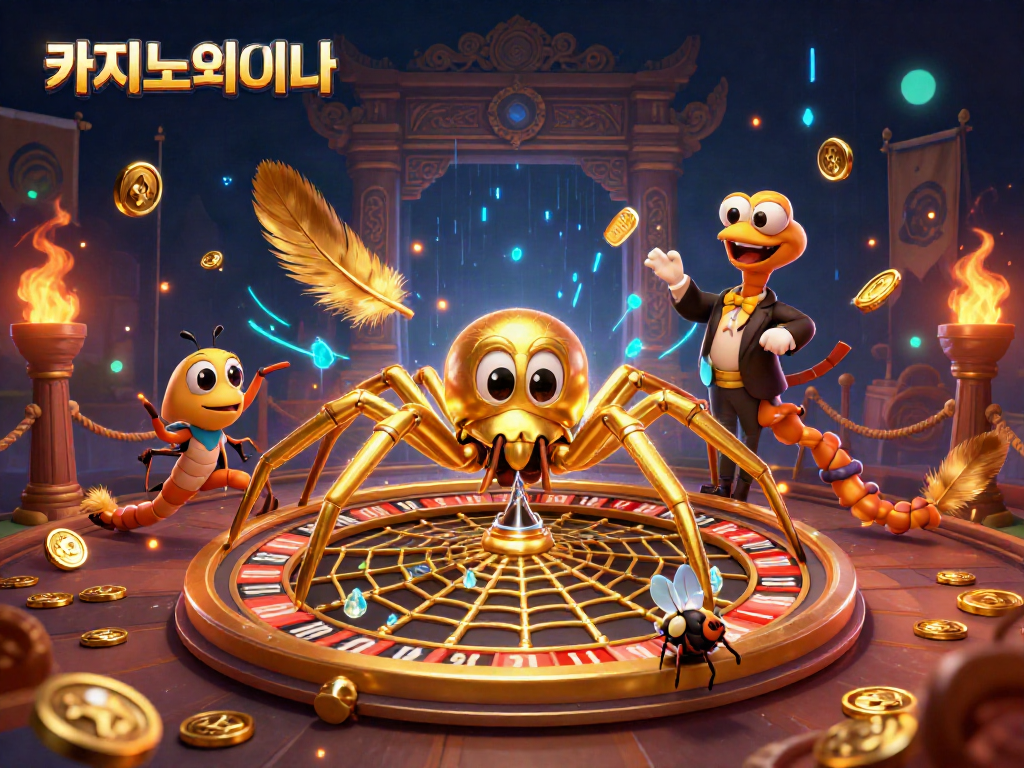 카지노사이트에서 스릴 넘치는 베팅을 즐기는 전투 모양의 카지노 장면