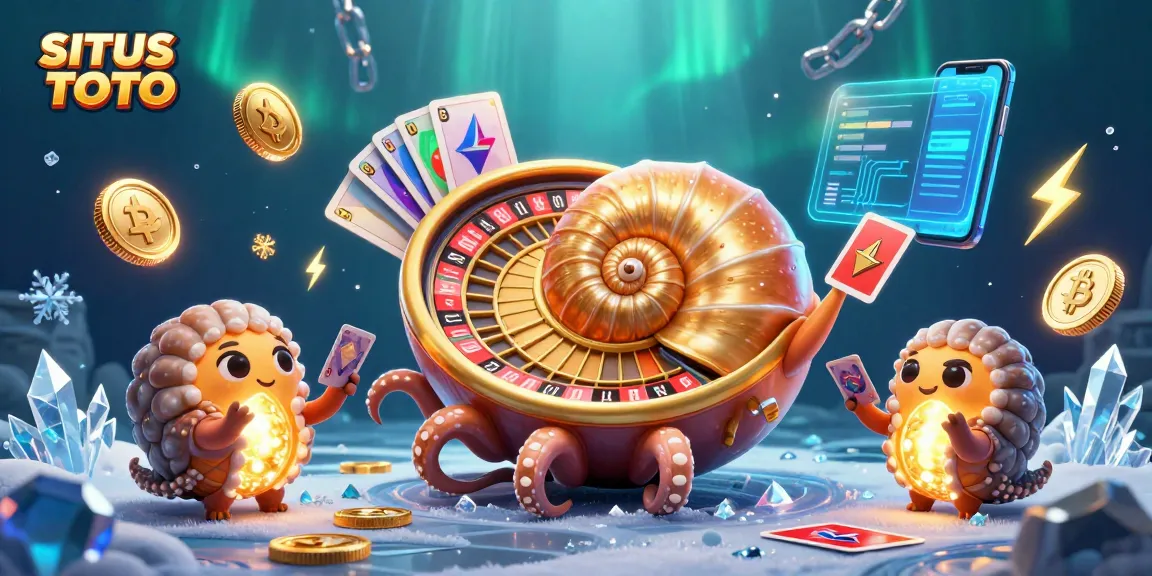 Permainan menarik di SITUS TOTO dengan karakter nautilus dan elemen kripto yang cemerlang.