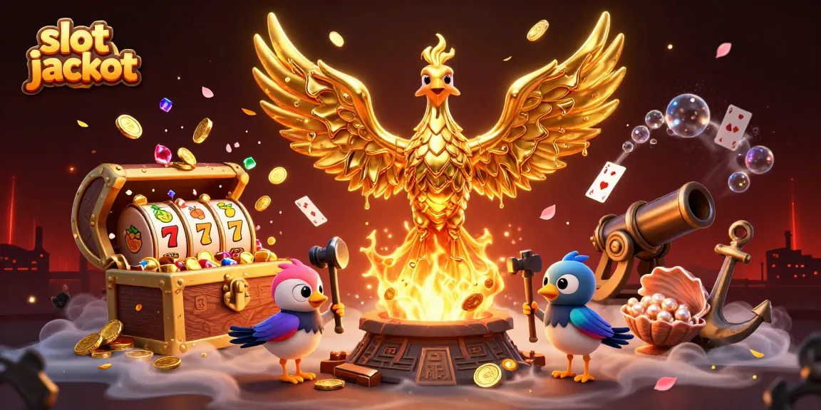 Memenangkan slot jackpot melalui permainan menarik dengan simbol dan elemen efek visual yang menonjol.
