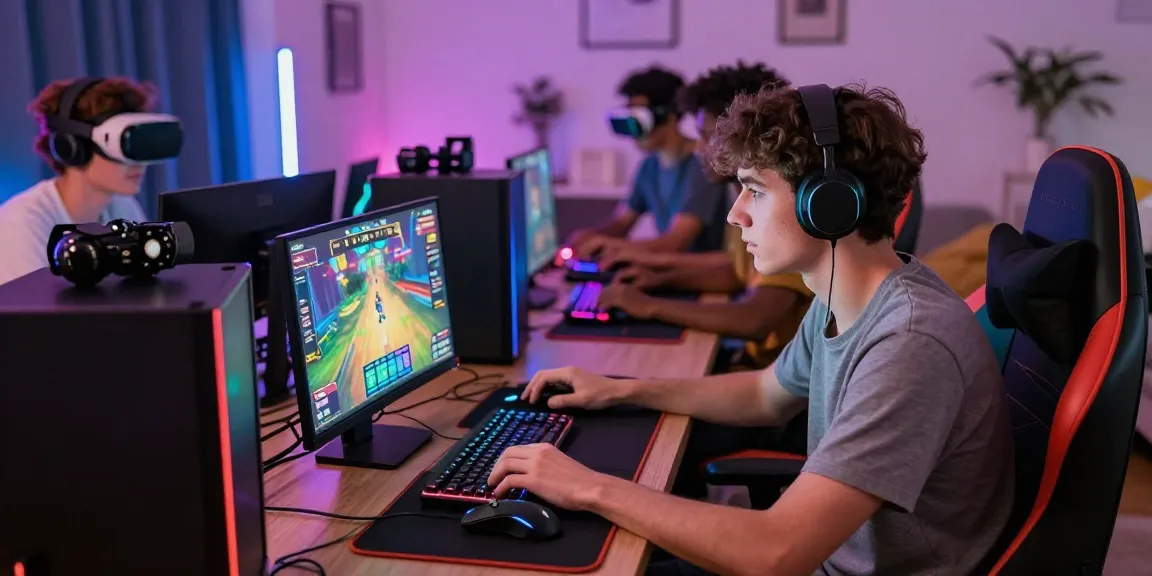 Exciting online gaming with diverse players enjoying lotus365 casino experience in a vibrant atmosphere.