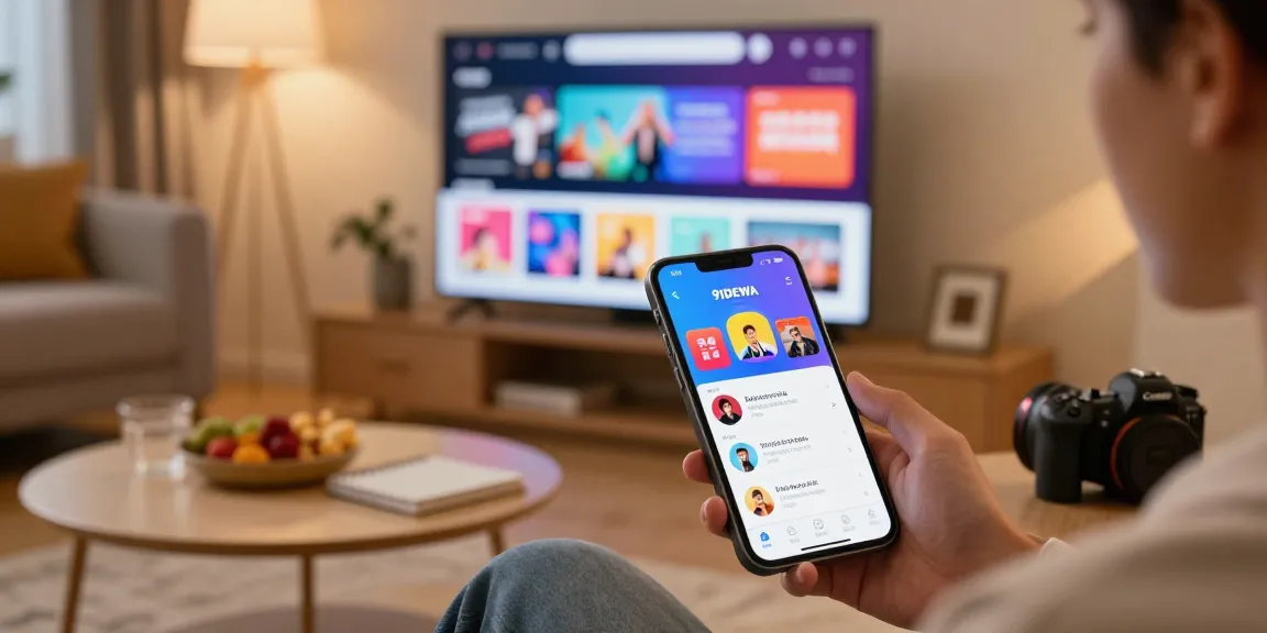 Pengguna menjelajahi fitur 91dewa pada perangkat mobile dengan antarmuka cerah dan nyaman.