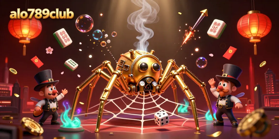 Experience thrilling competitions at alo789club with steampunk characters and vibrant casino elements.