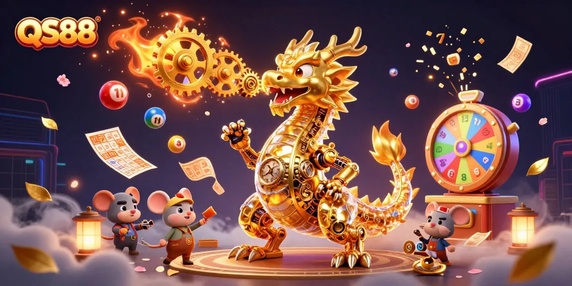 Experience thrilling games at QS88 with golden dragon and lottery action.