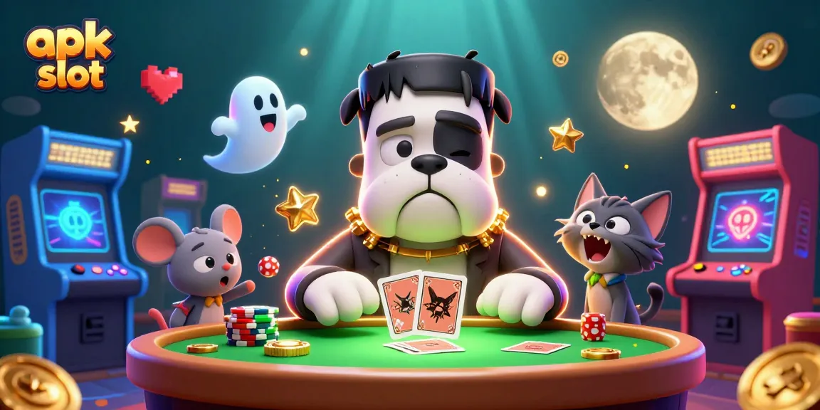 Menikmati permainan apk slot di JKTJKT dengan karakter unik dan penuh warna.